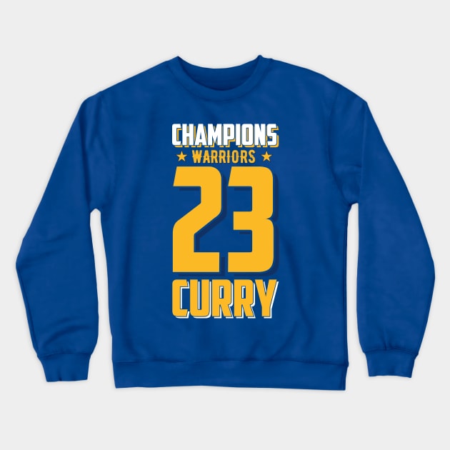 Warriorsss Basketball Champions 2023 Curry Edition Varsity Crewneck Sweatshirt by T-shirt US